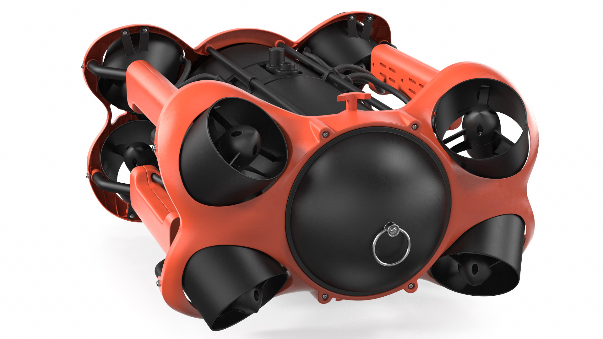 3D Professional Underwater Drone with Robotic Arm