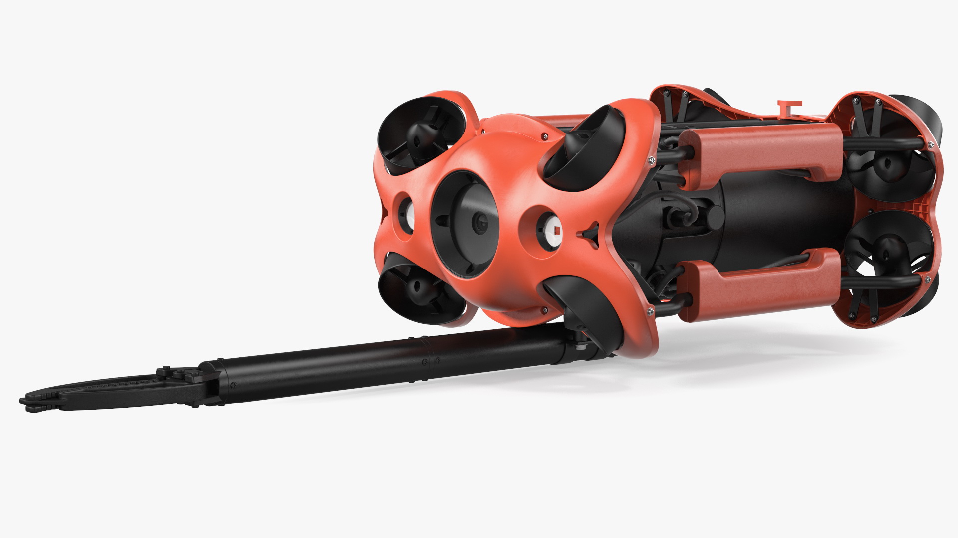 3D Professional Underwater Drone with Robotic Arm