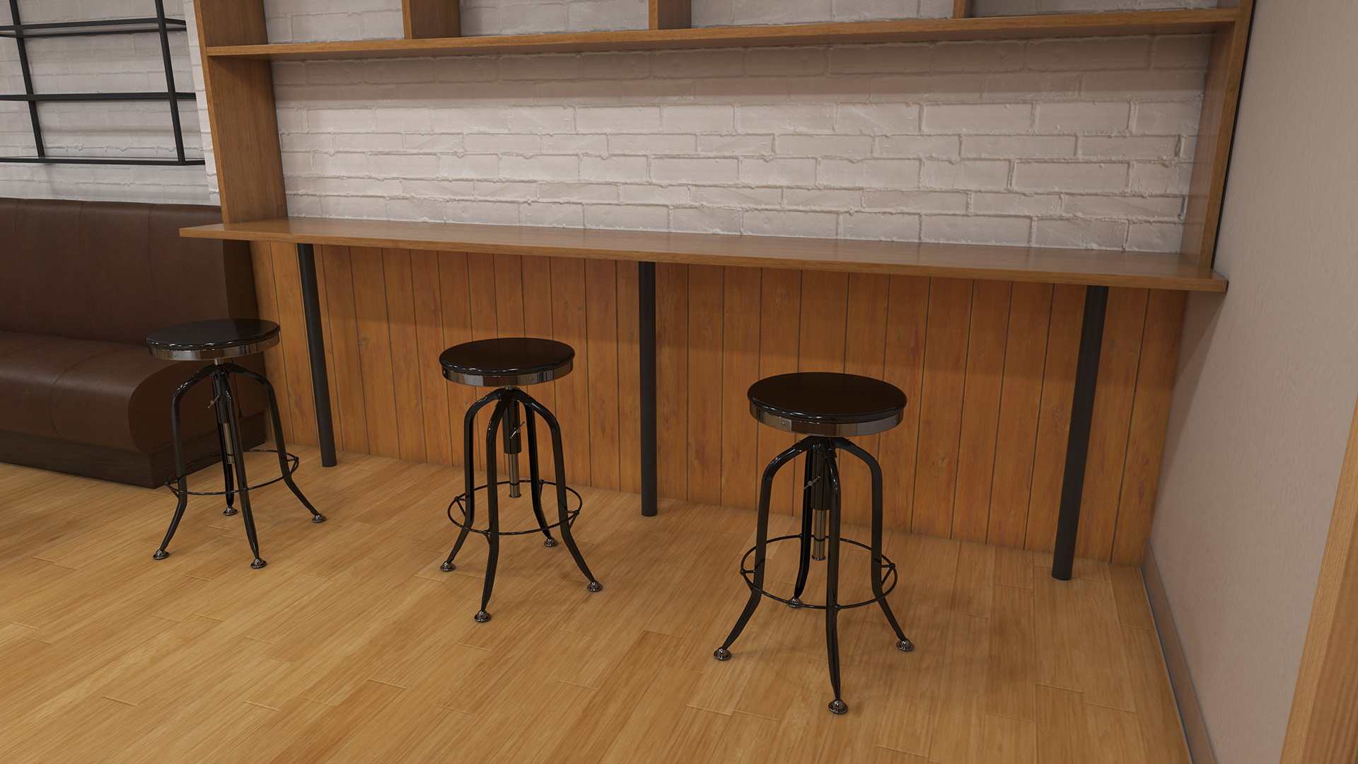 3D model Coffee Shop Interior