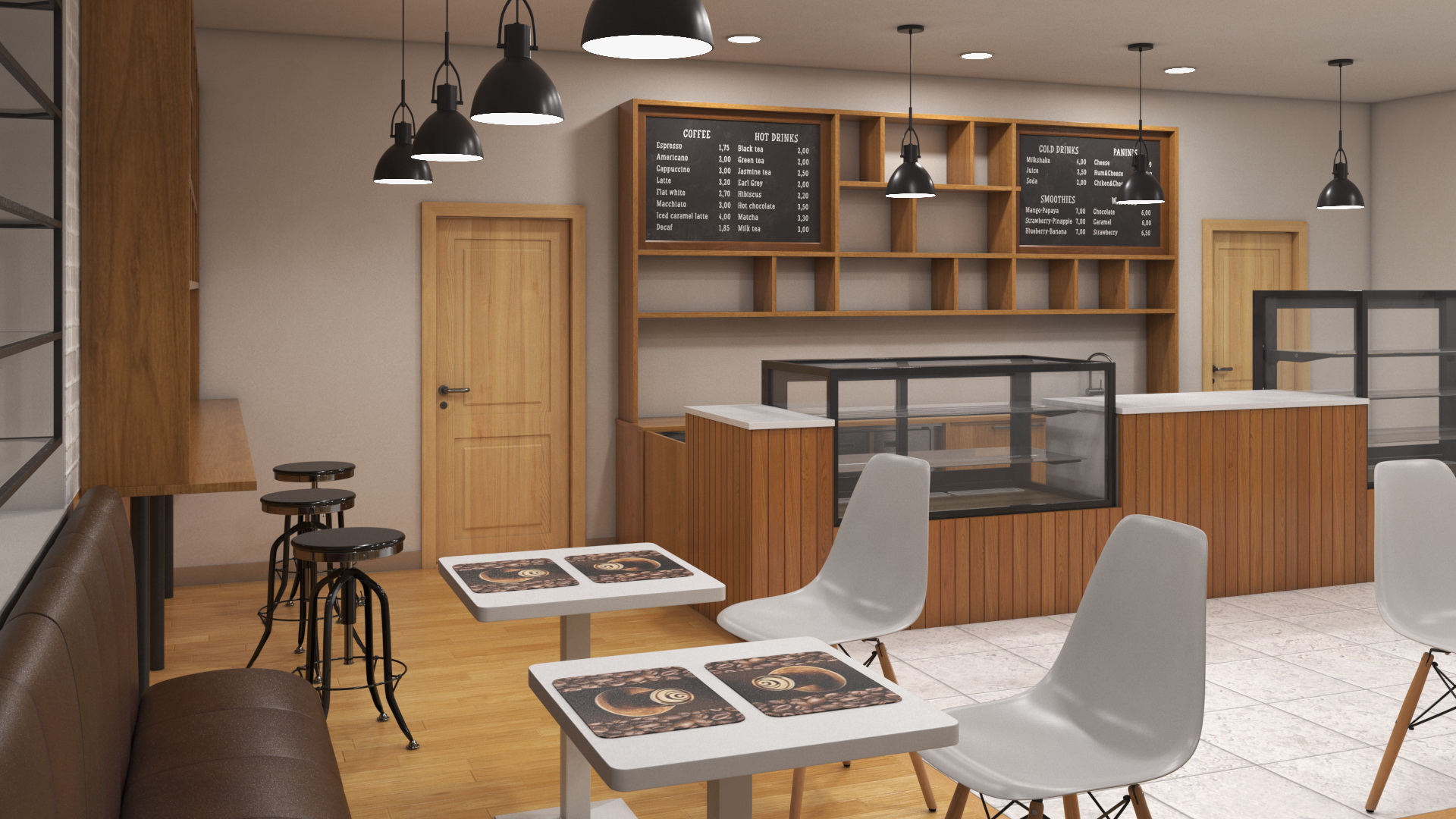 3D model Coffee Shop Interior