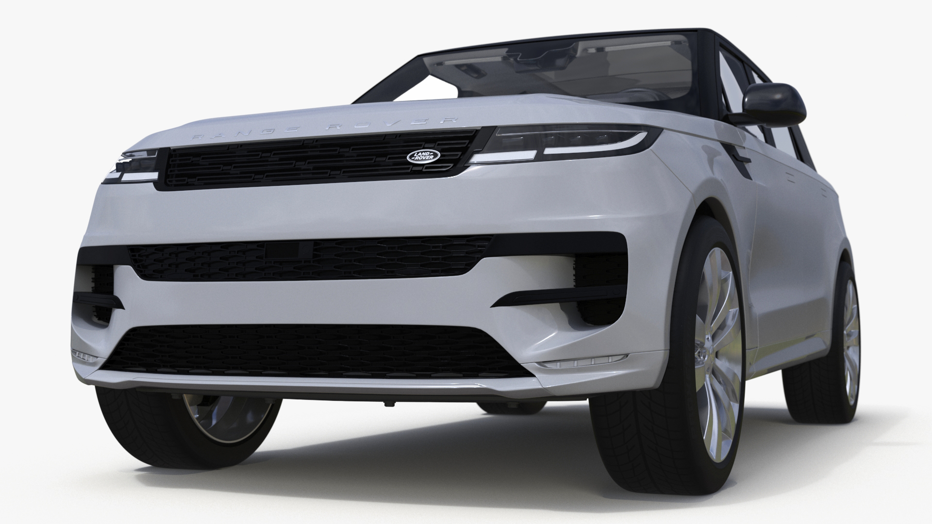 Range Rover Sport SUV Light Grey 3D