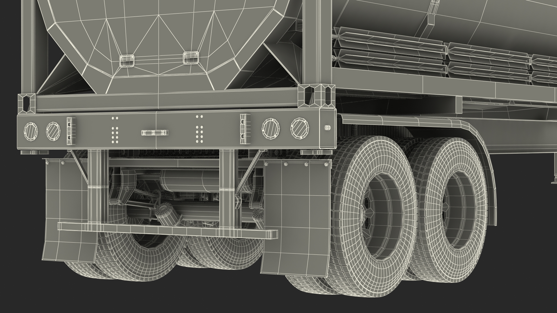 3D model Volvo FH16 750 Globetrotter Truck with Liquid Natural Gas Trailer