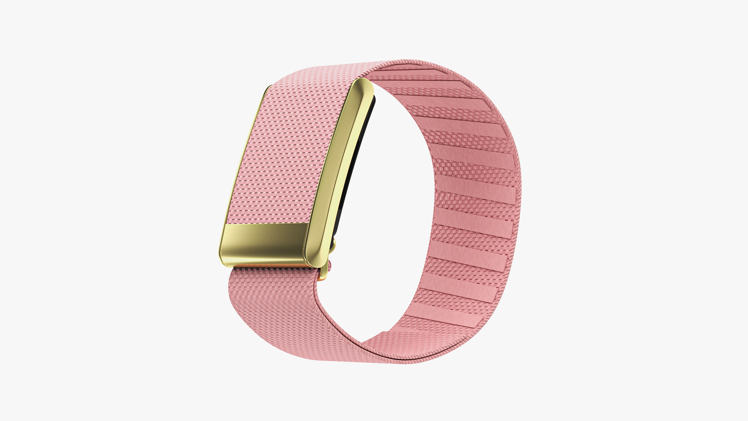 Health Monitoring Band Pink 3D