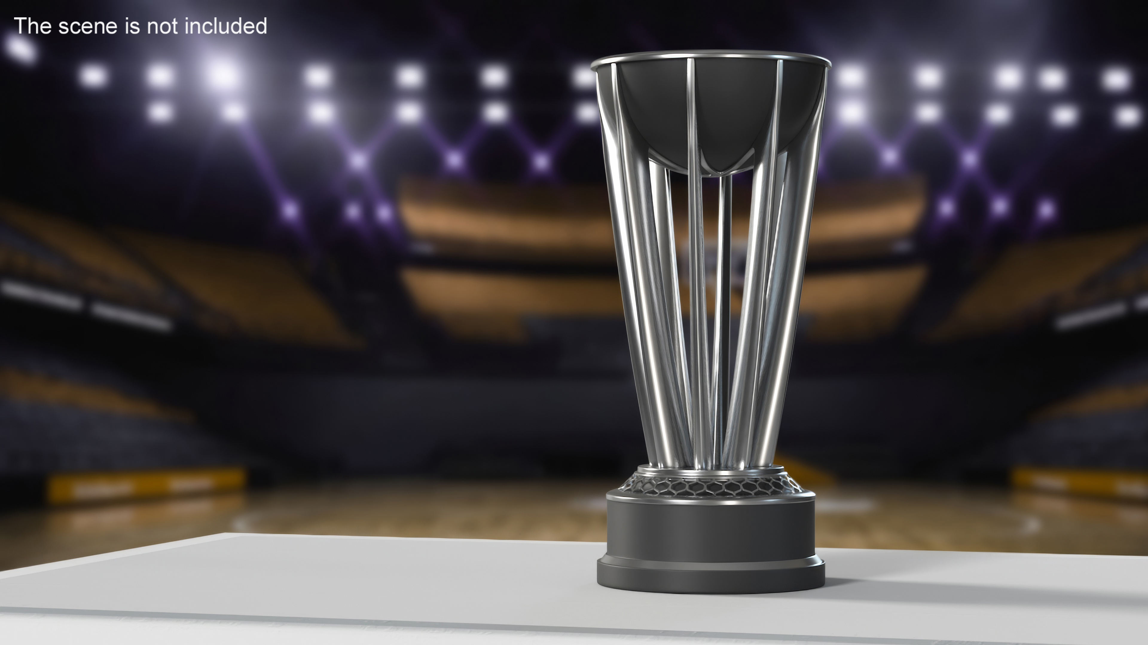 Cup NBA Silver 3D model