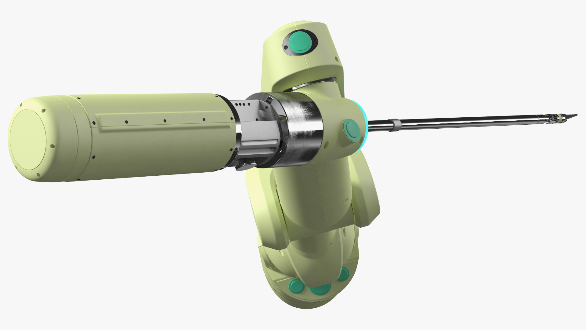 3D Medical Versatile Robotic Arm Rigged