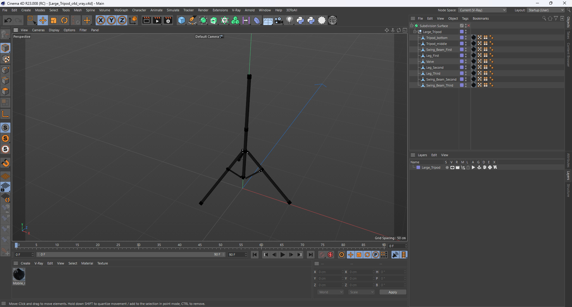 Large Tripod 3D