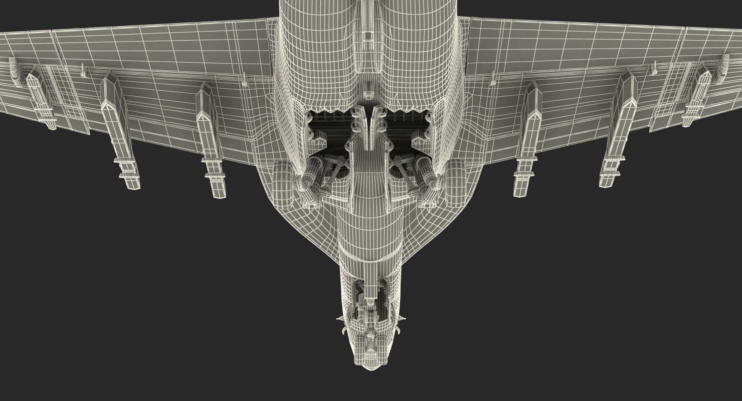 Fighter FA 18EF Super Hornet Rigged 2 3D