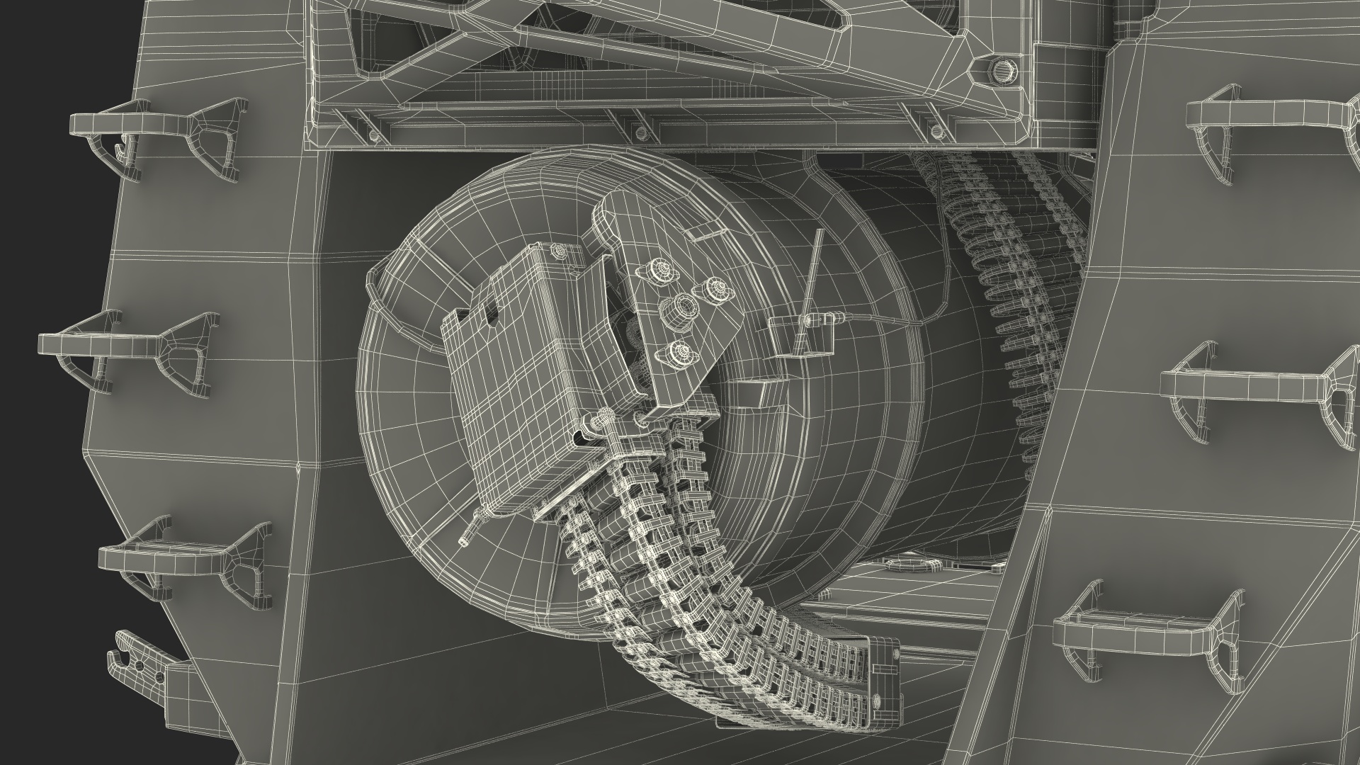 3D Mark 15 Phalanx Close-In Weapon System Marine Rigged for Cinema 4D