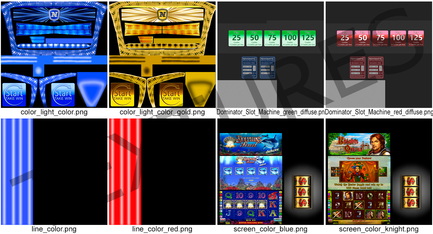 3D model Casino Slot Machines