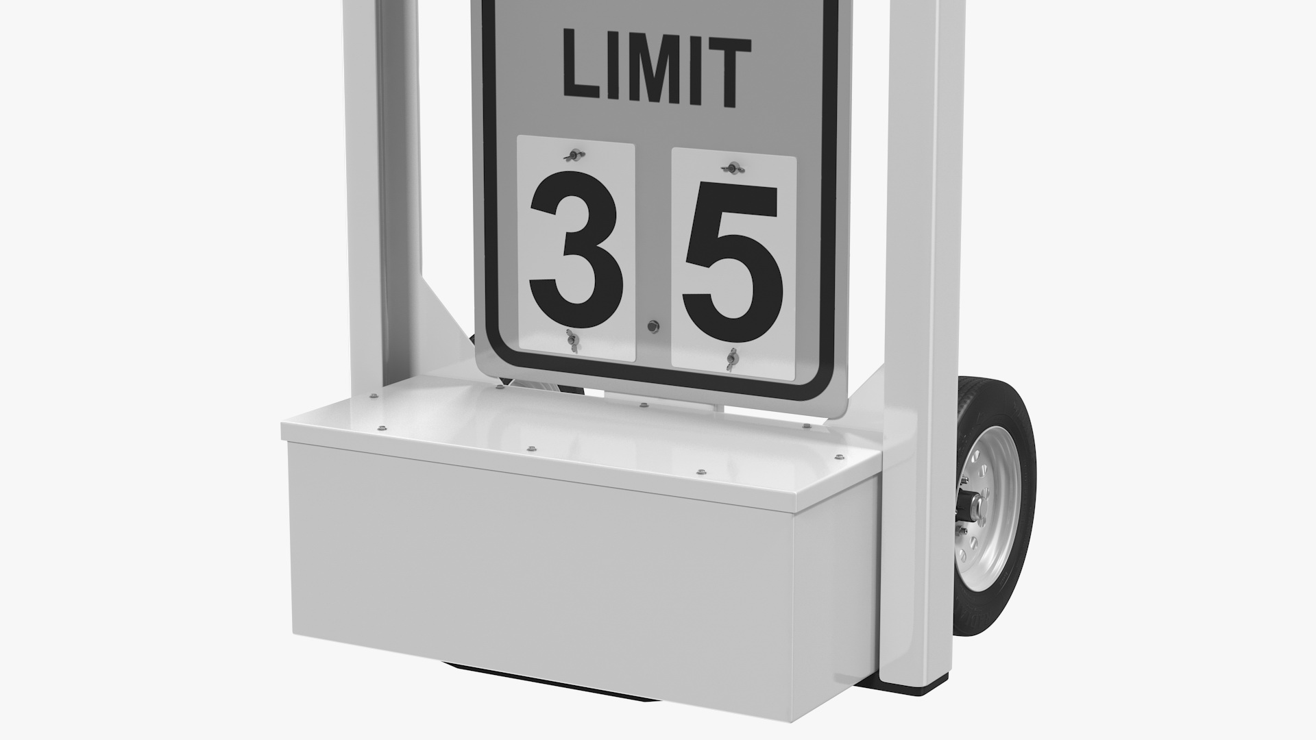 3D model Decatur Electronics OnSite 200MX Modular Speed Display Dolly