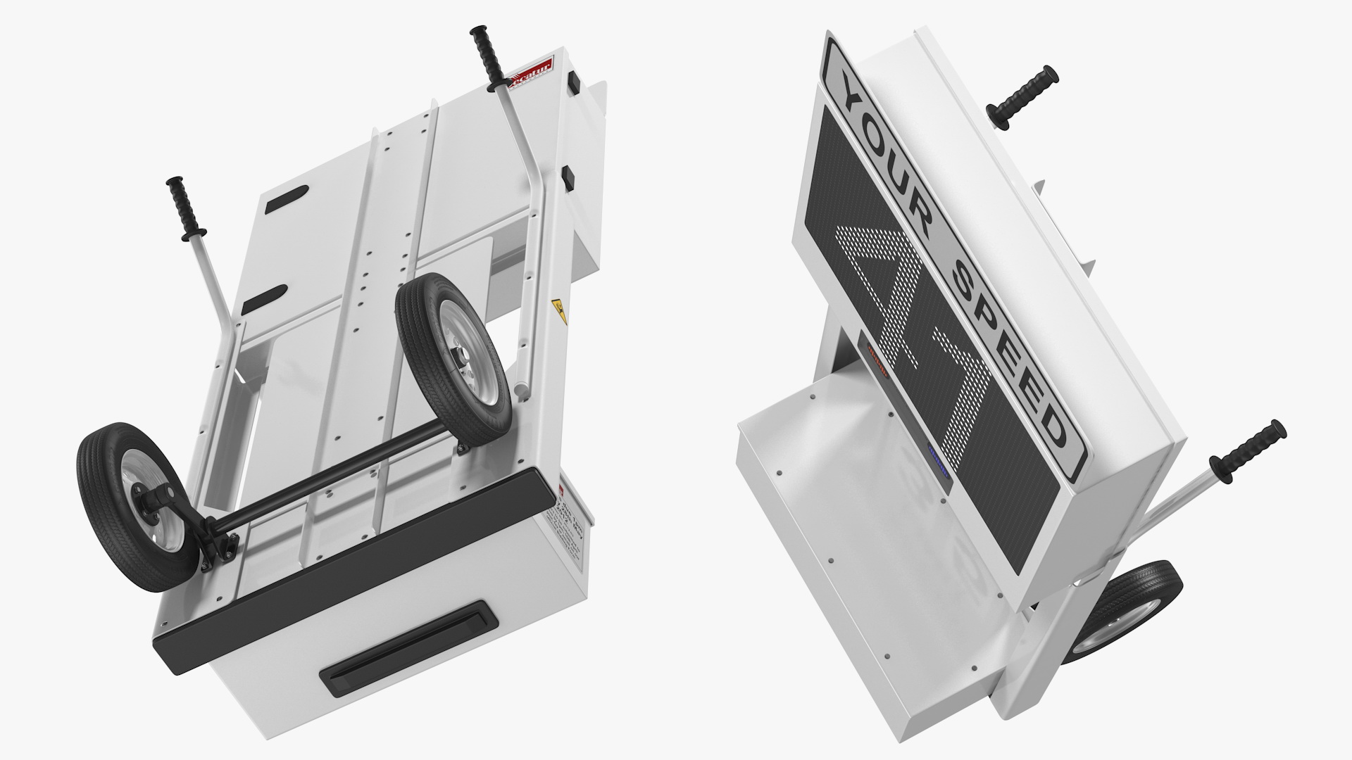 3D model Decatur Electronics OnSite 200MX Modular Speed Display Dolly