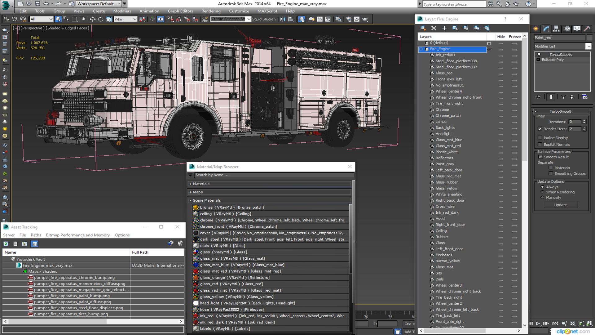 3D Fire Engine