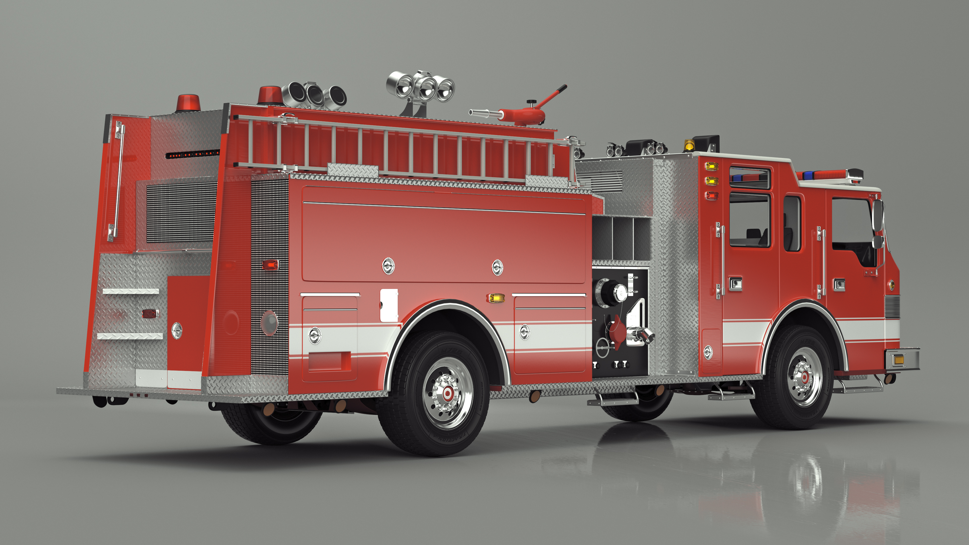 3D Fire Engine