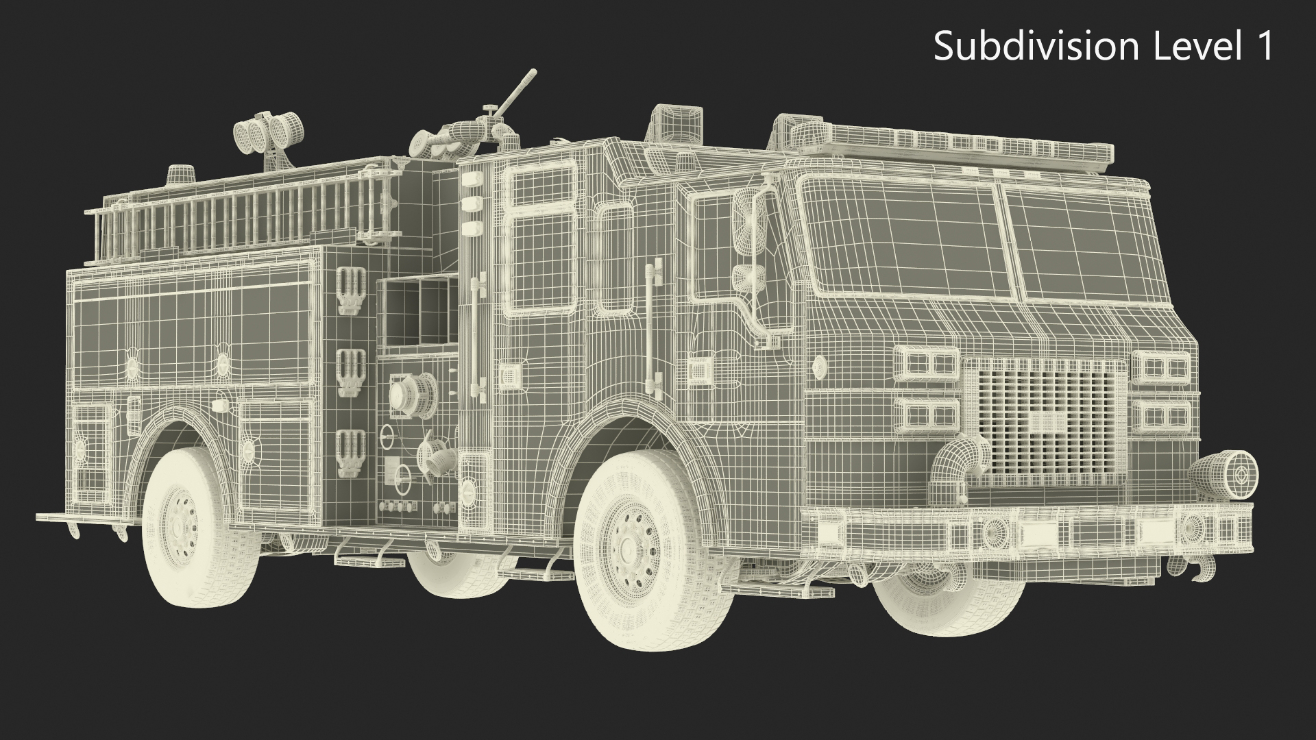 3D Fire Engine