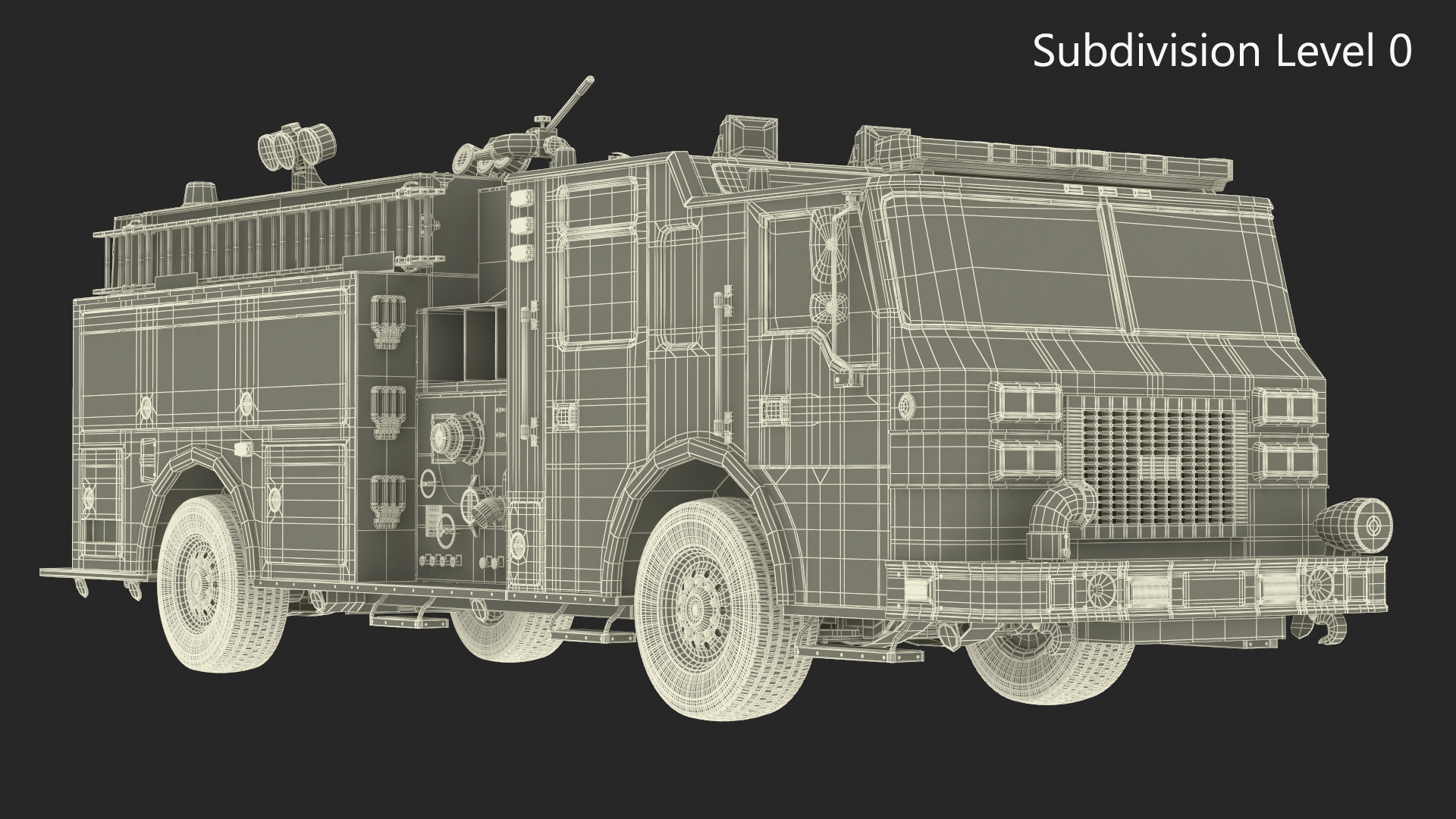 3D Fire Engine