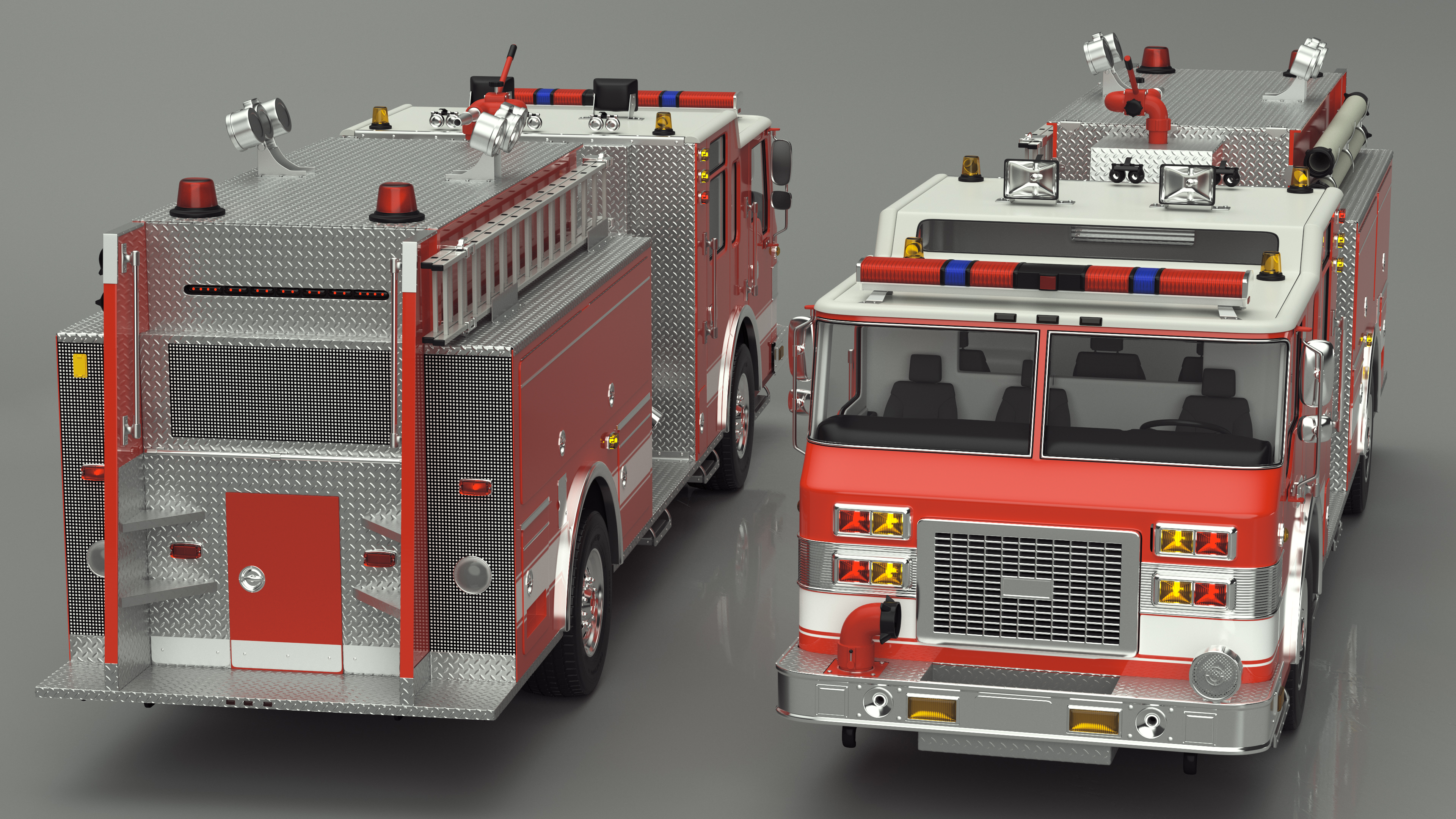 3D Fire Engine