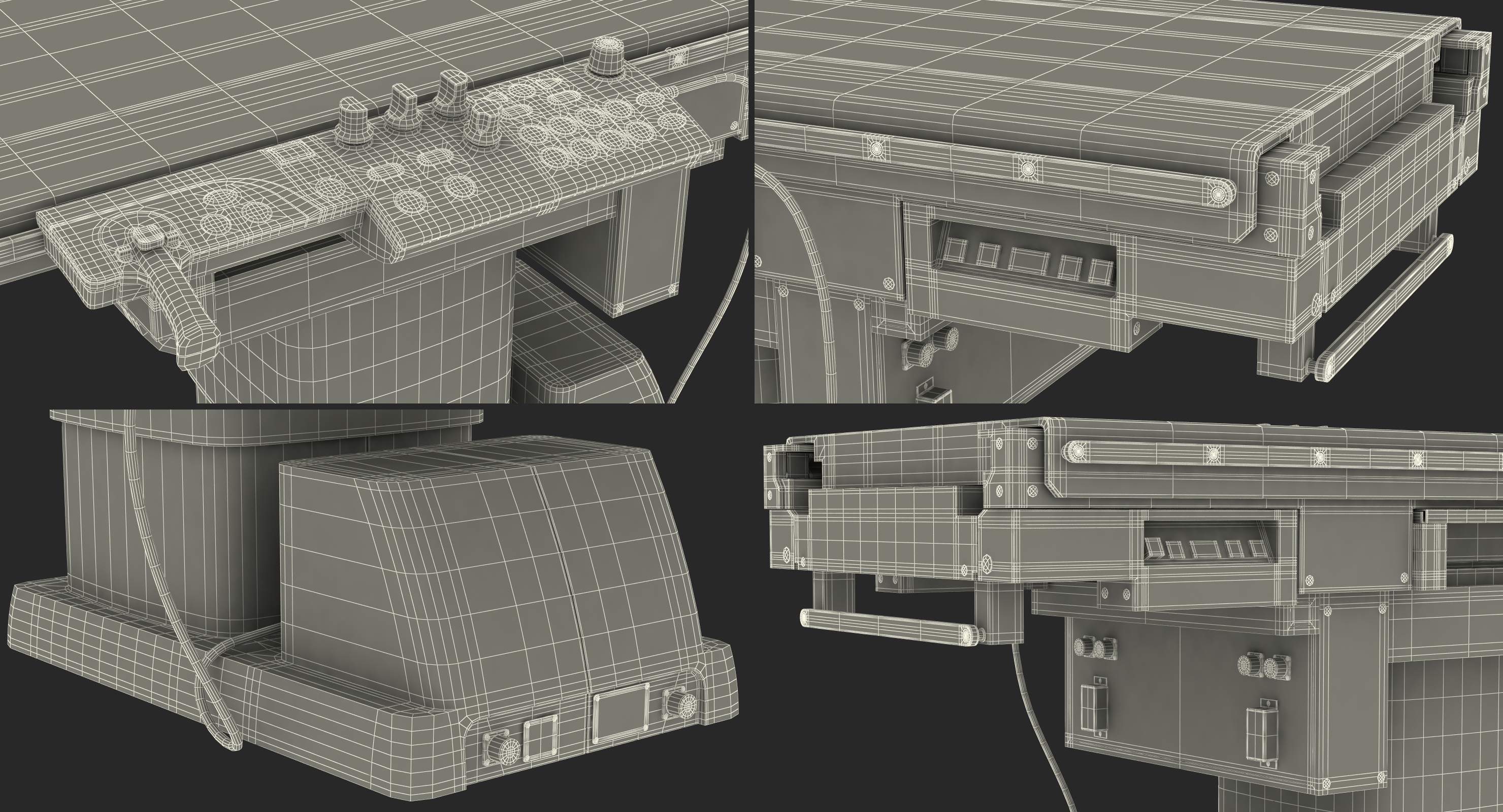 Mobile Angiography Table 3D model