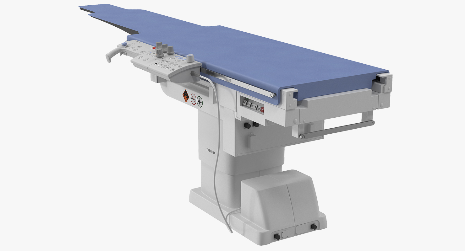 Mobile Angiography Table 3D model