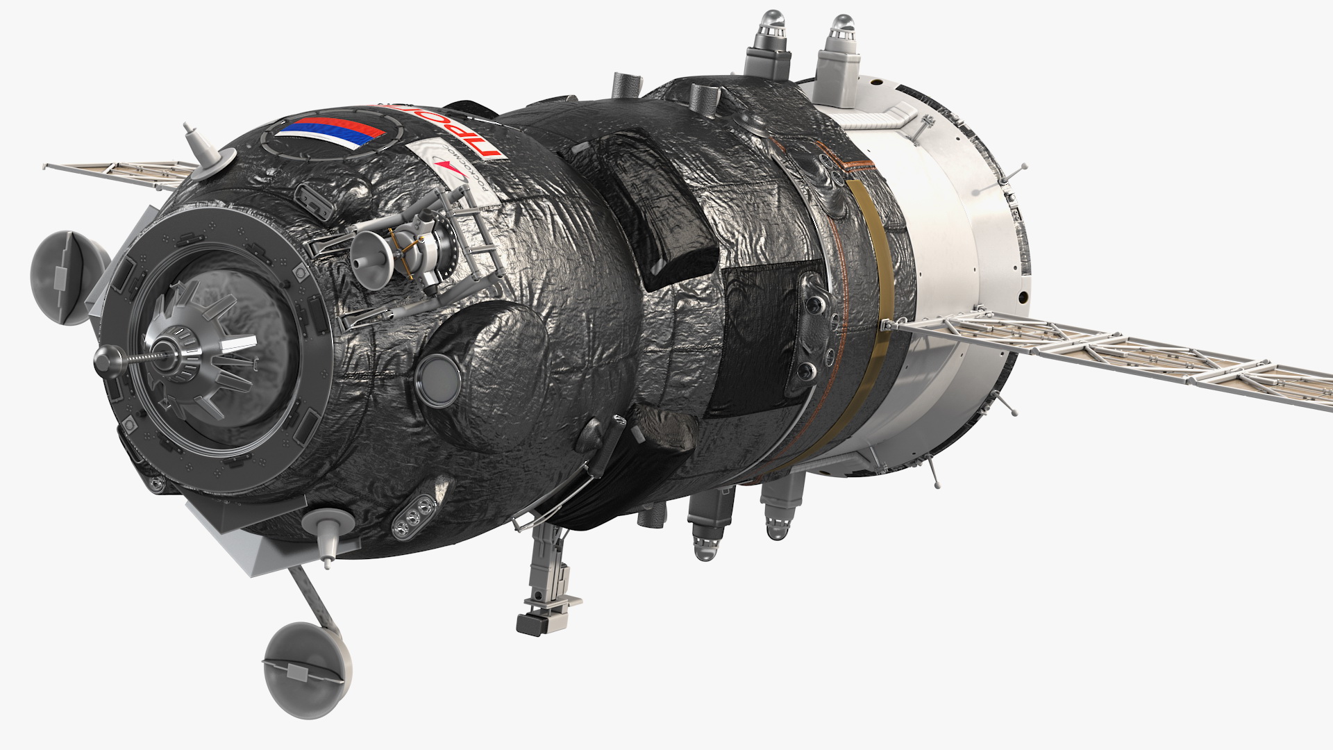 ISS Resupply Spacecraft Progress 3D