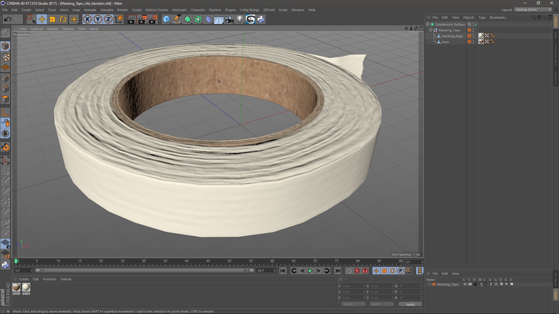 Masking Tape 3D