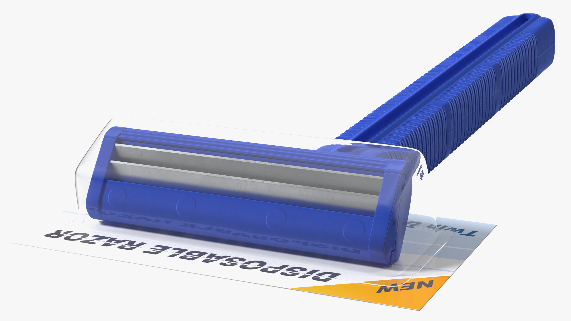 Disposable Razor Package 3D model