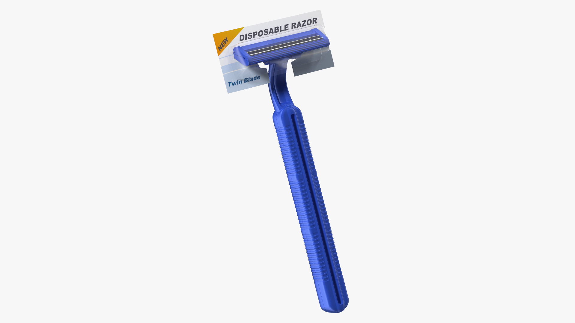 Disposable Razor Package 3D model