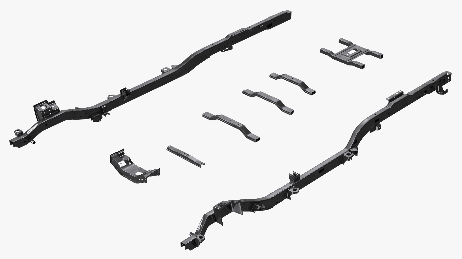 3D model Chassis Frame Pickup