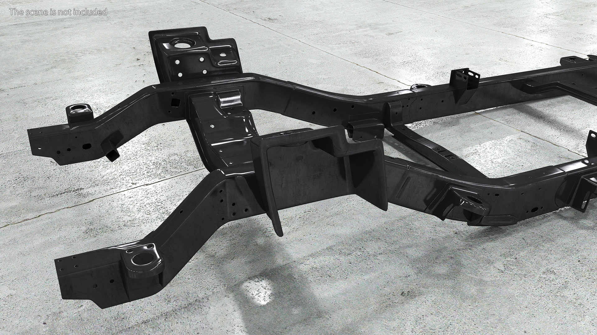 3D model Chassis Frame Pickup