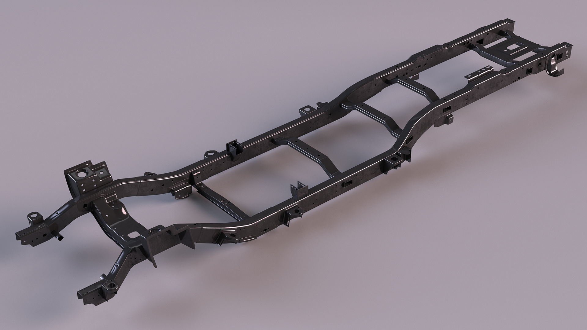 3D model Chassis Frame Pickup