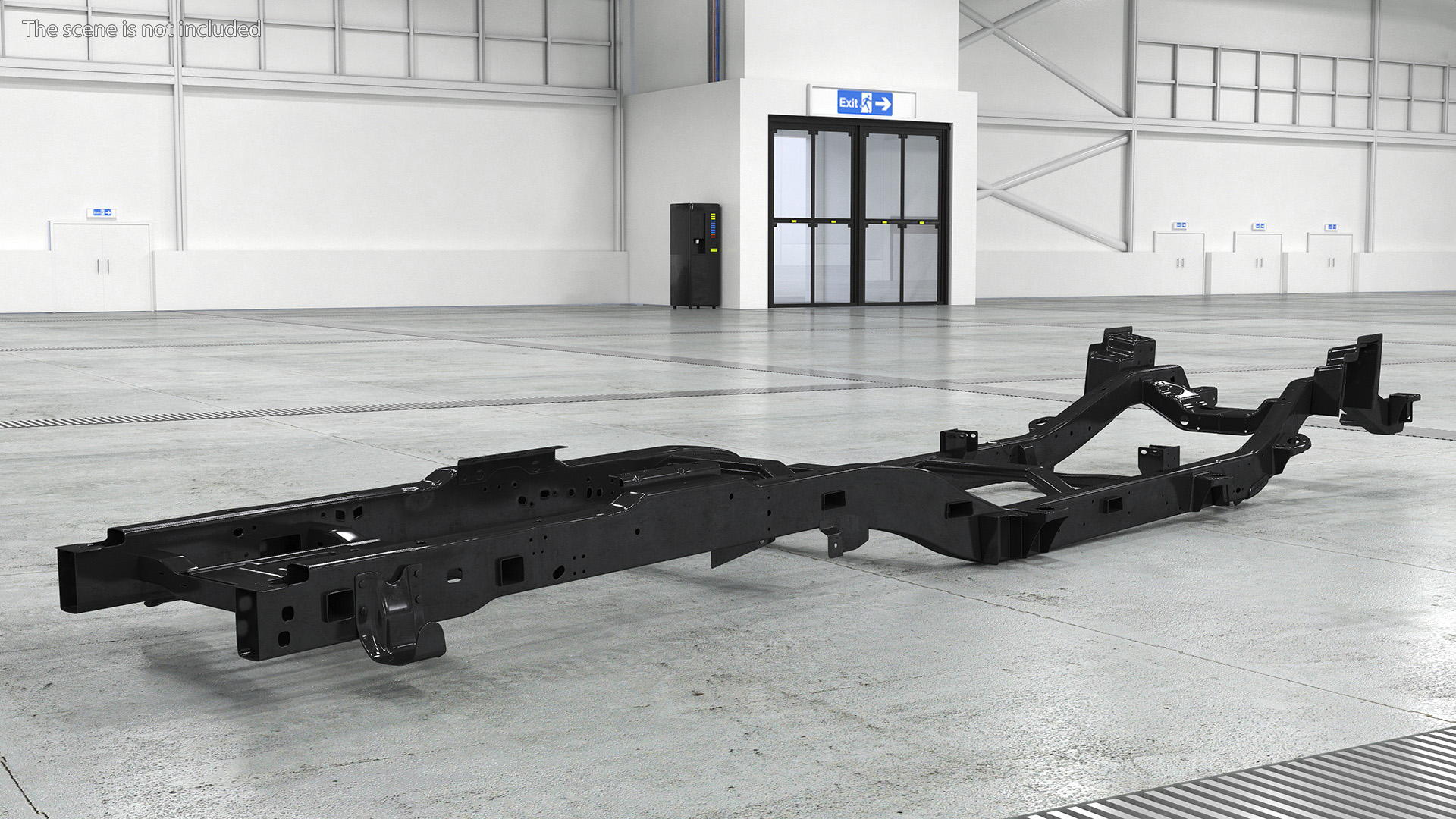 3D model Chassis Frame Pickup