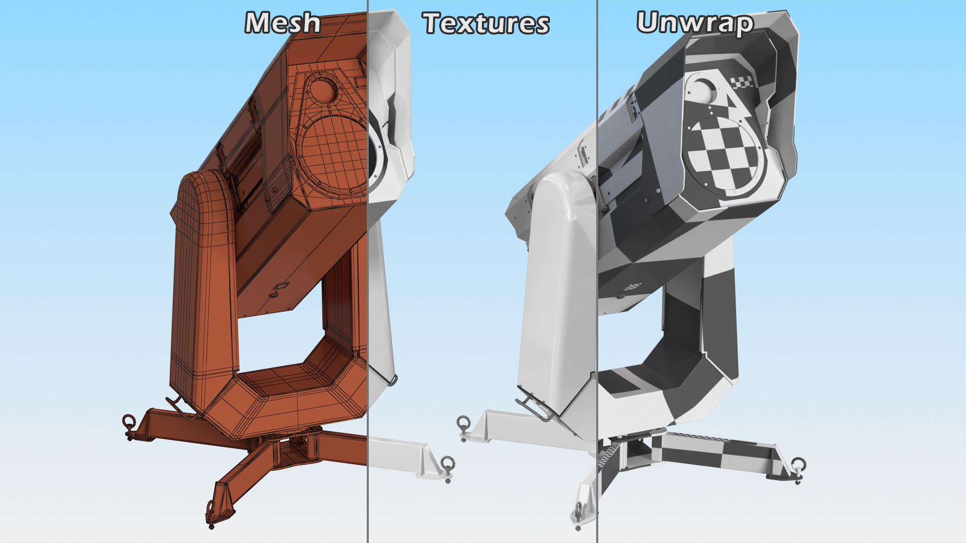 LIDAR Scanner Visor 3D model