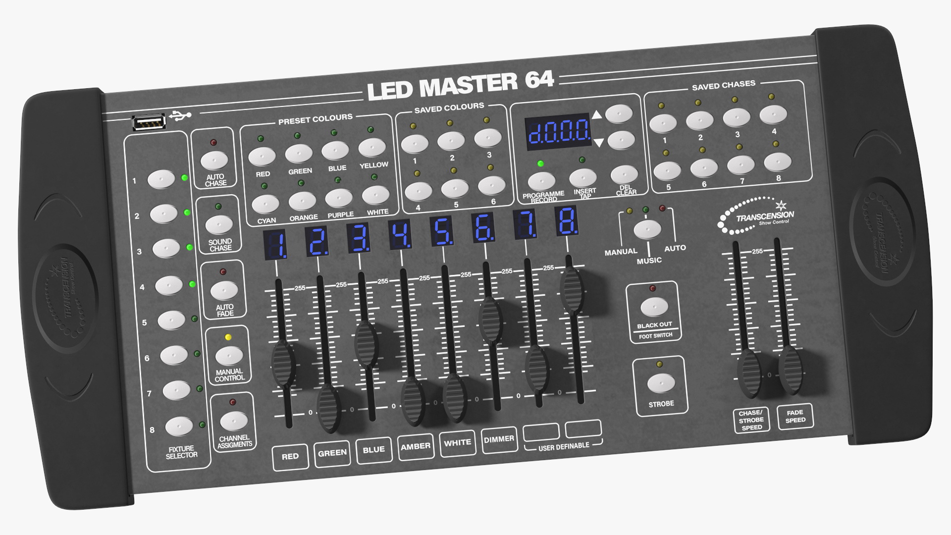 3D DMX Lighting Controller ON