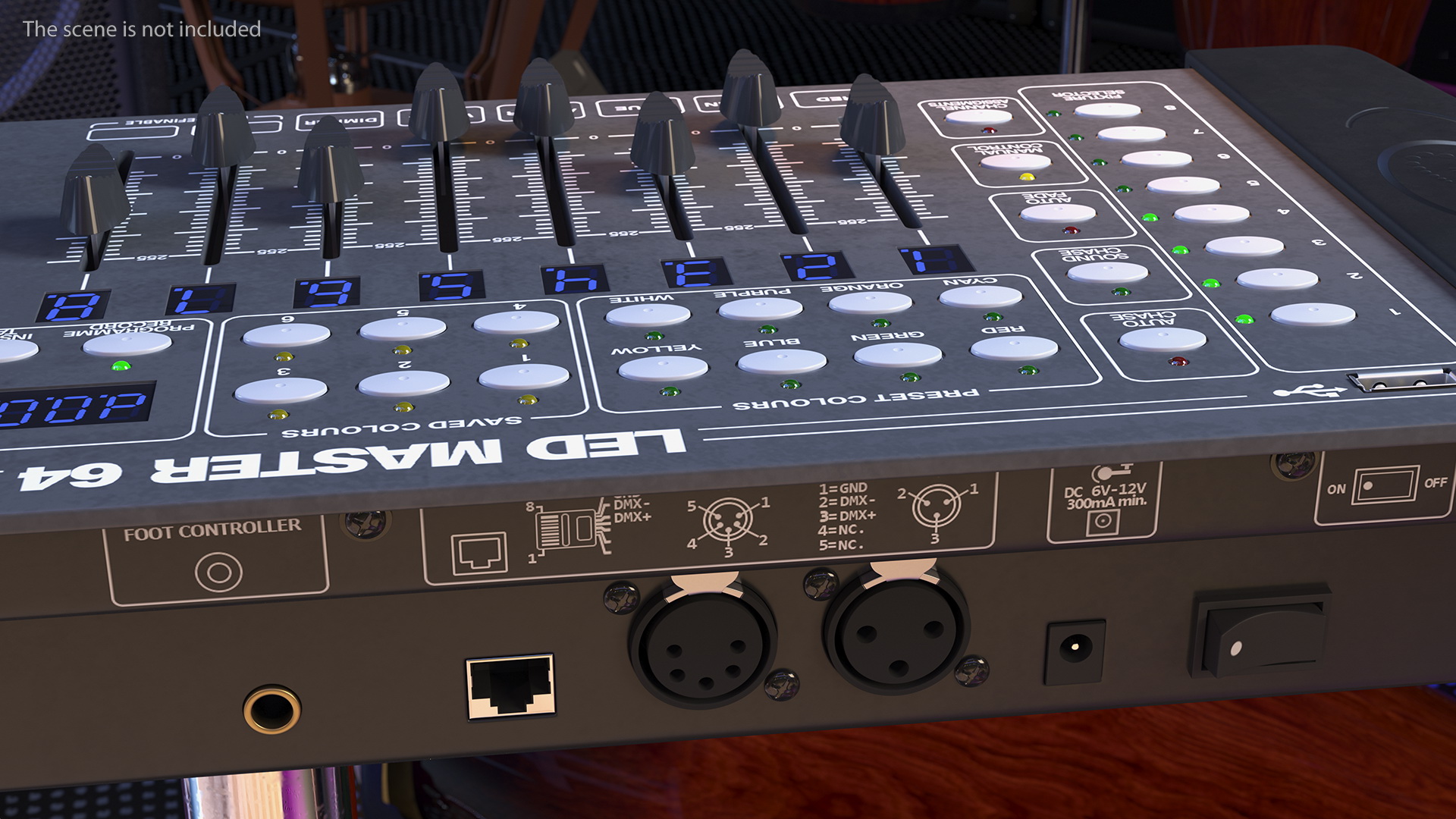 3D DMX Lighting Controller ON