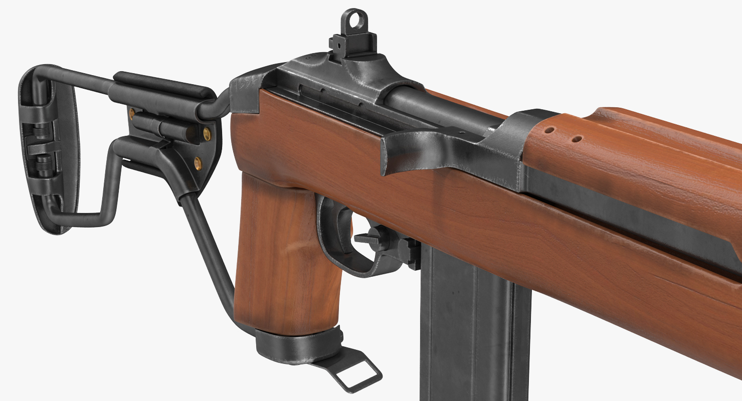 3D Carbine M1A1 Folding Stock