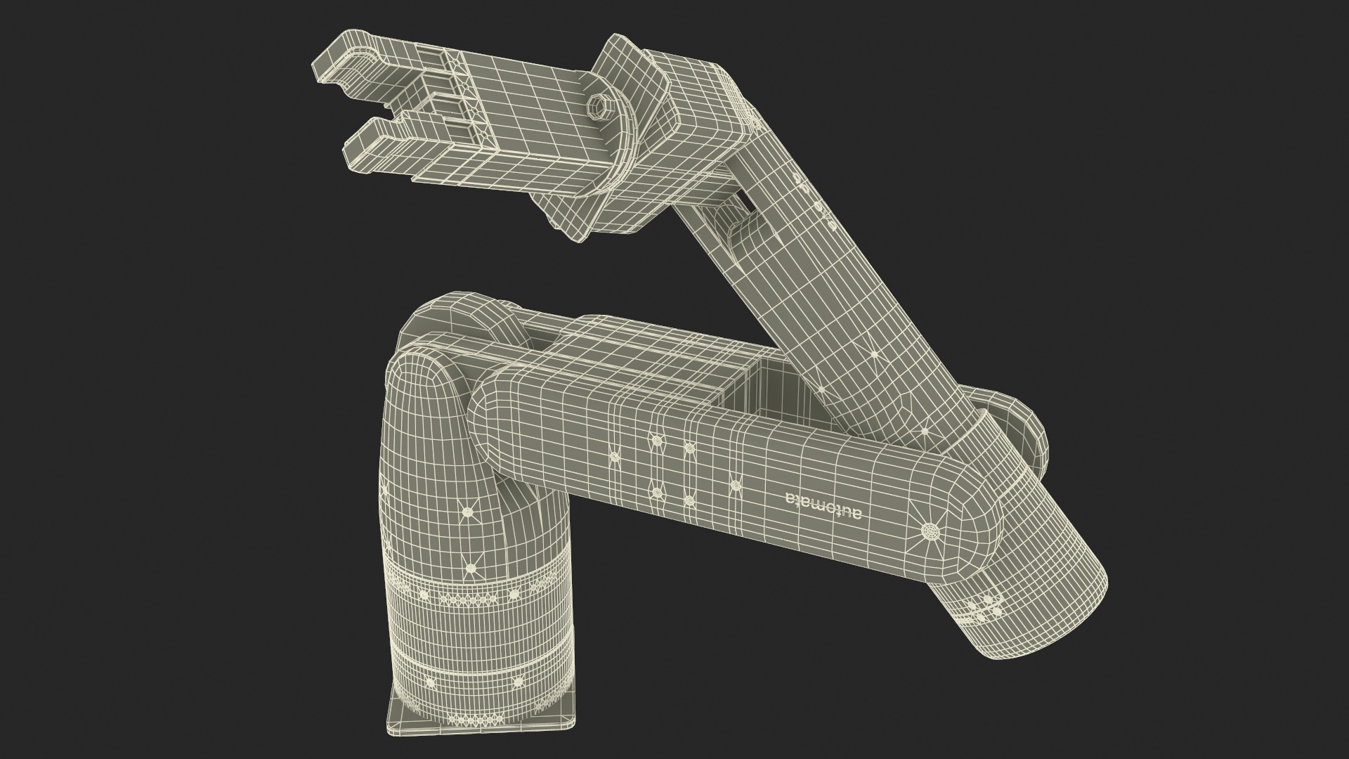 EVA Robotic Arm Rigged 3D