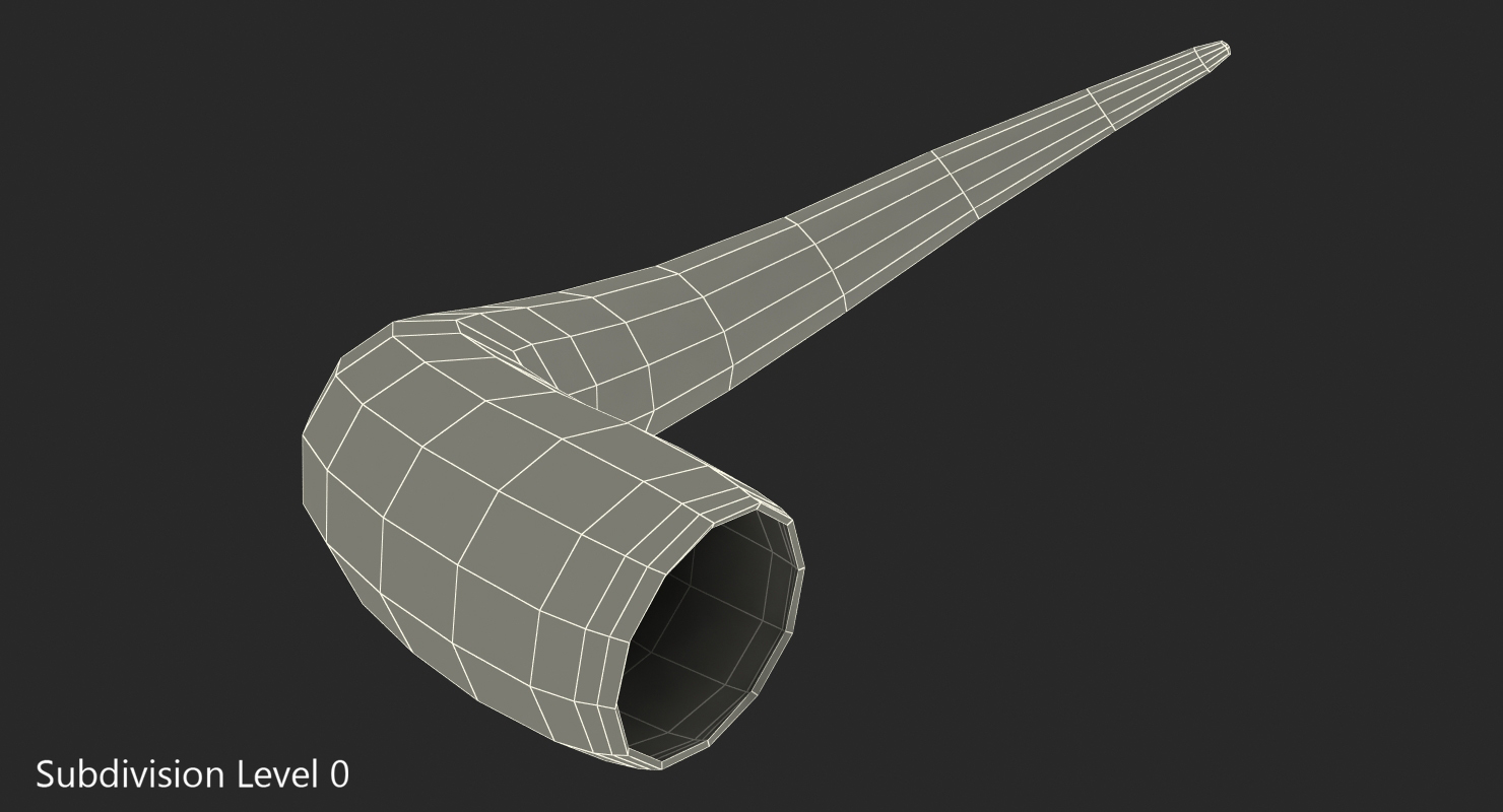 3D model Bulls Horn