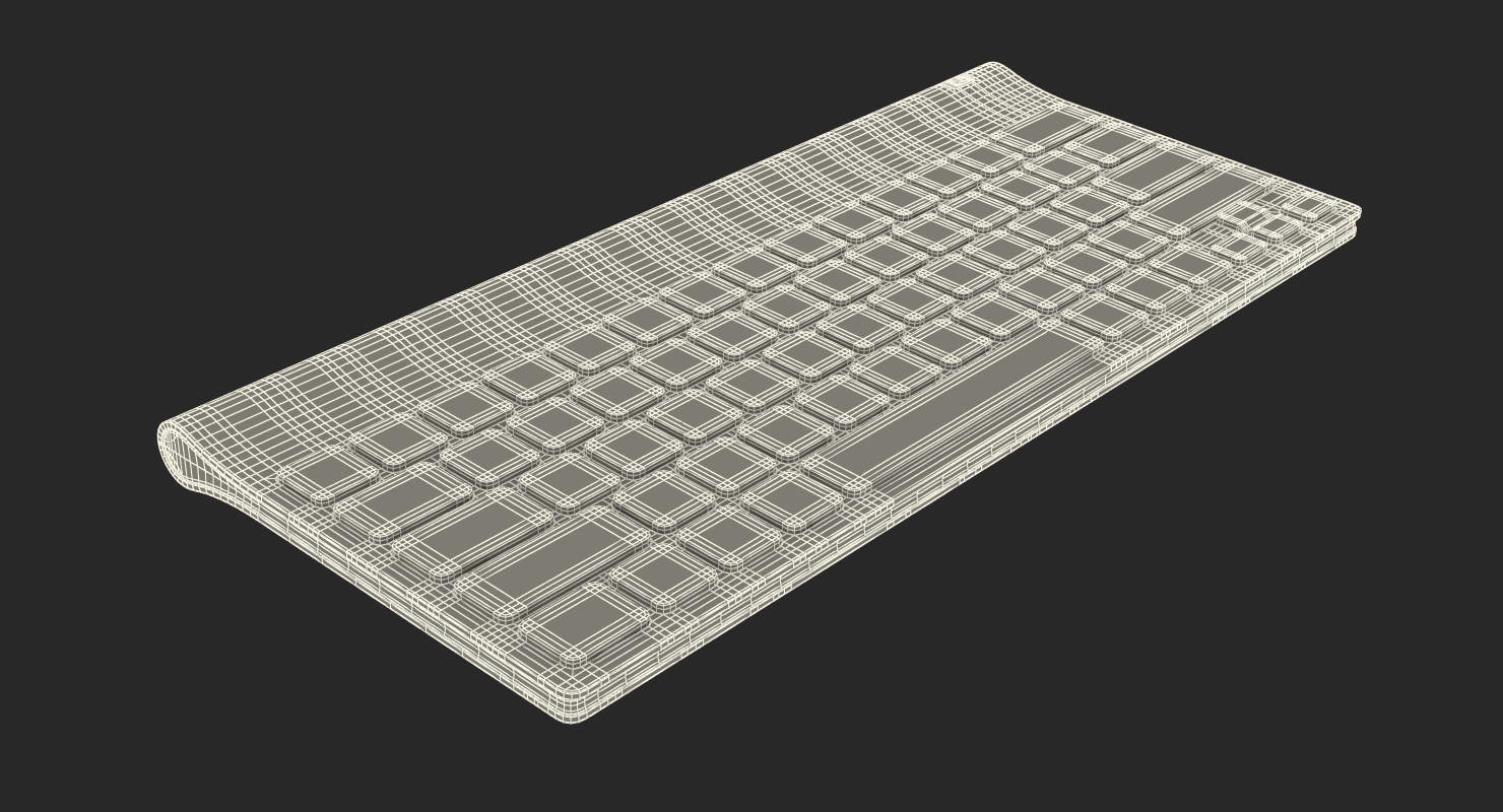 Logitech Tablet Keyboard 3D model