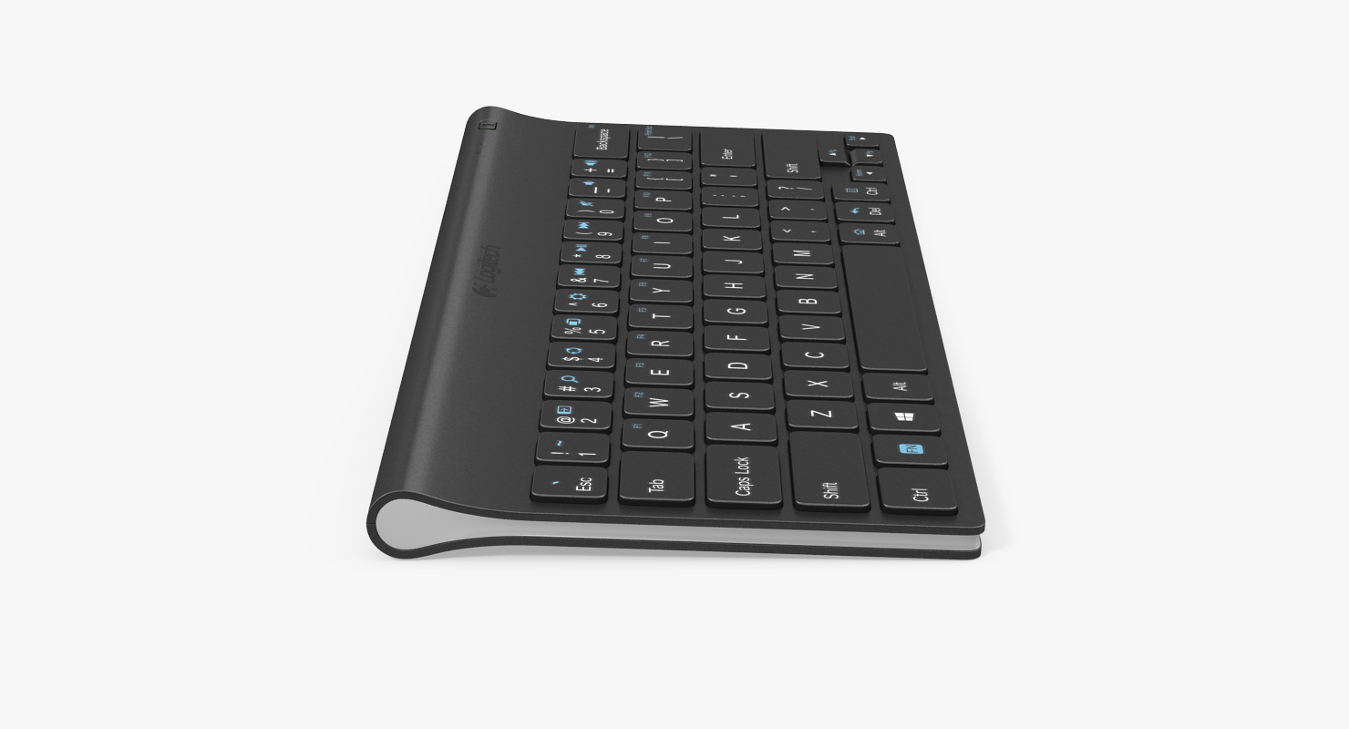 Logitech Tablet Keyboard 3D model