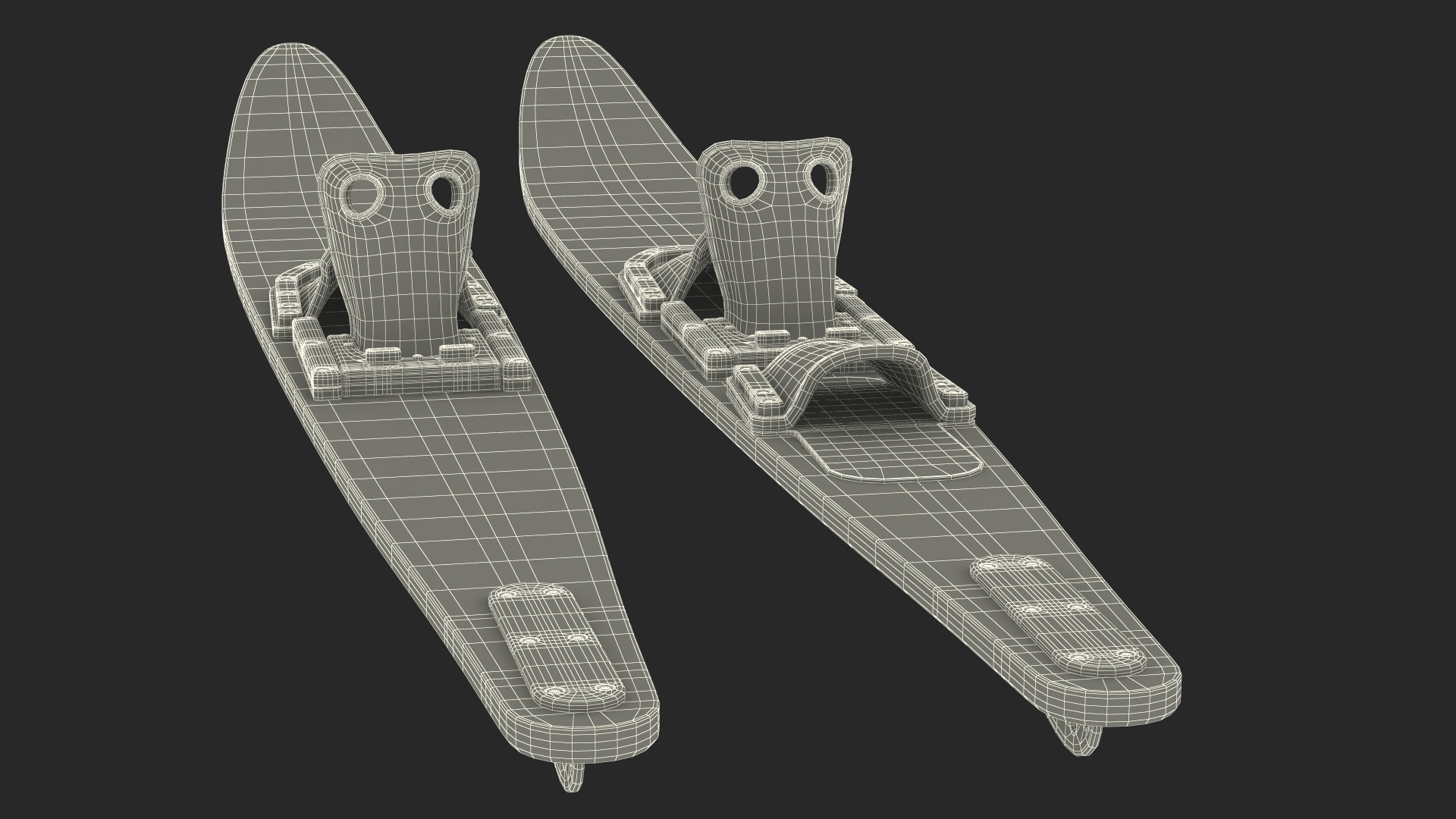 3D model Adult Waterskis