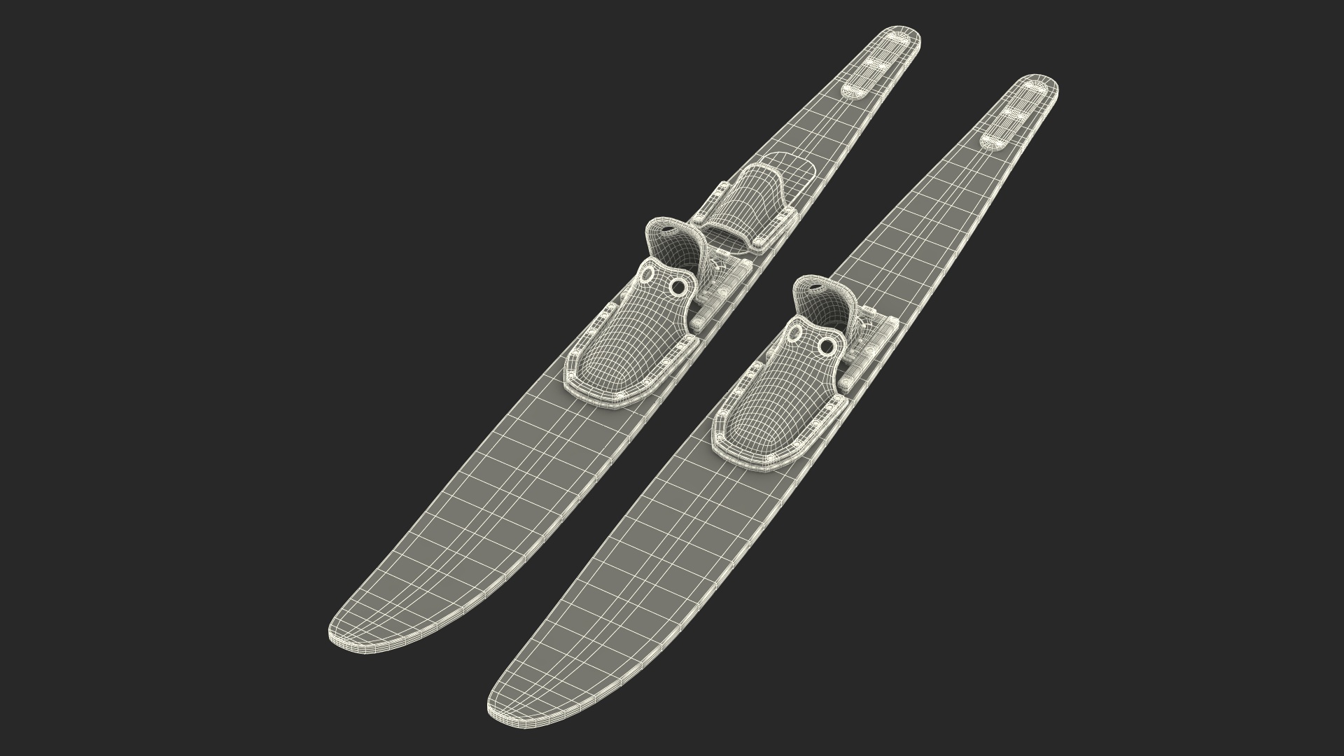 3D model Adult Waterskis