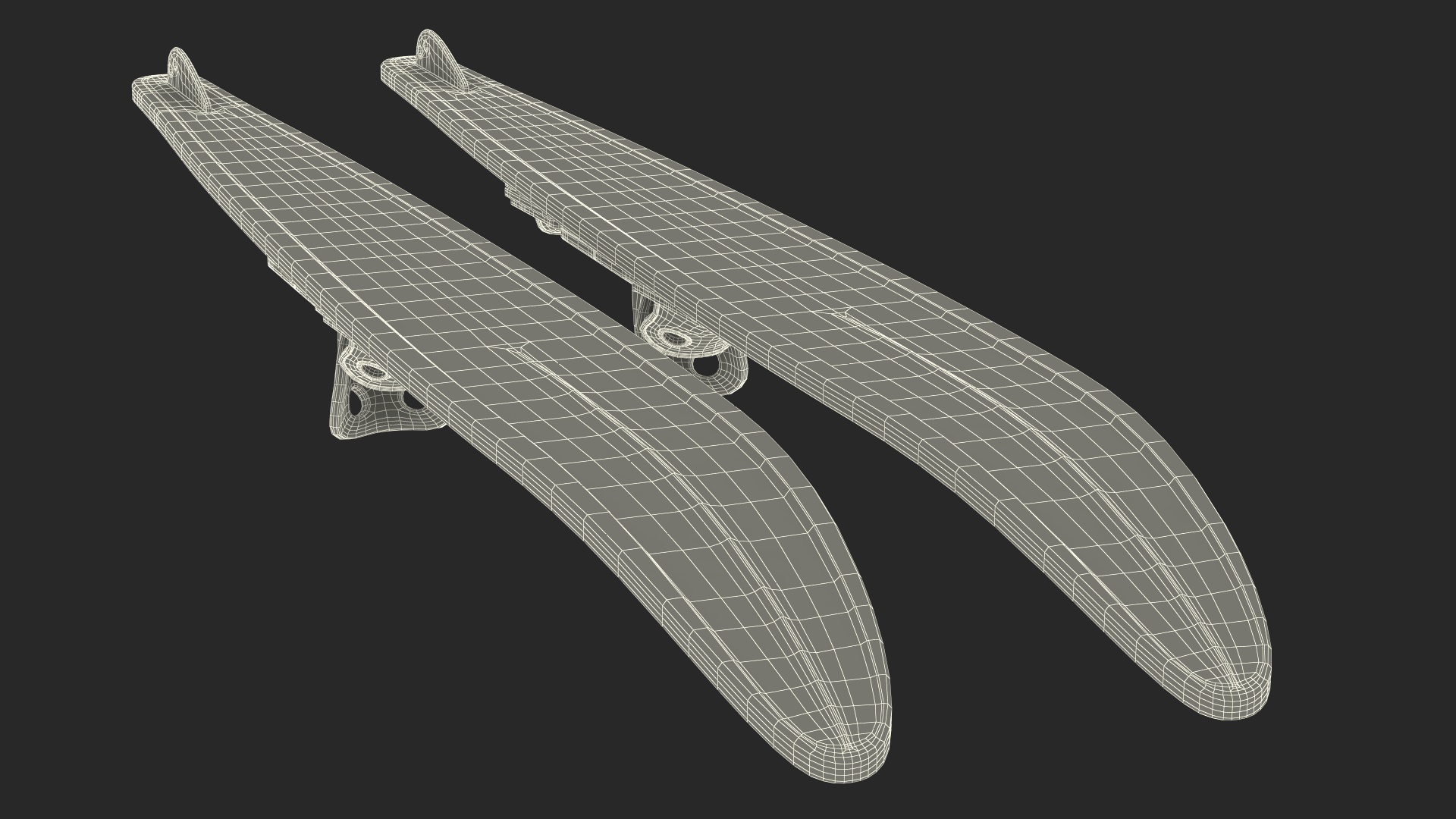 3D model Adult Waterskis