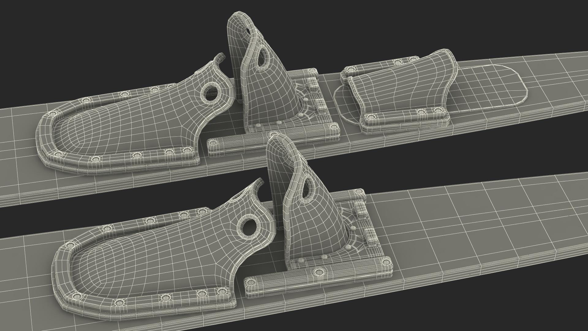 3D model Adult Waterskis