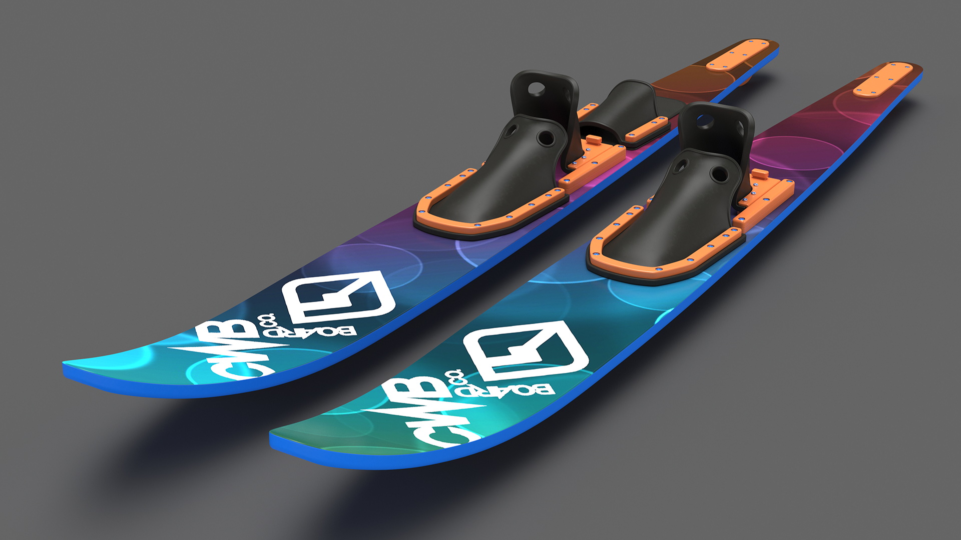 3D model Adult Waterskis