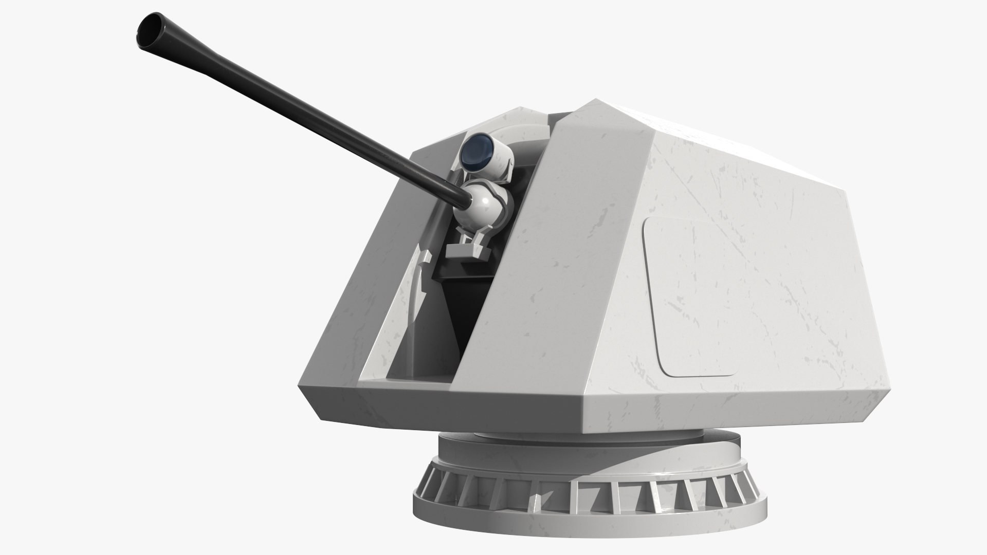 3D Turret Gun Station model