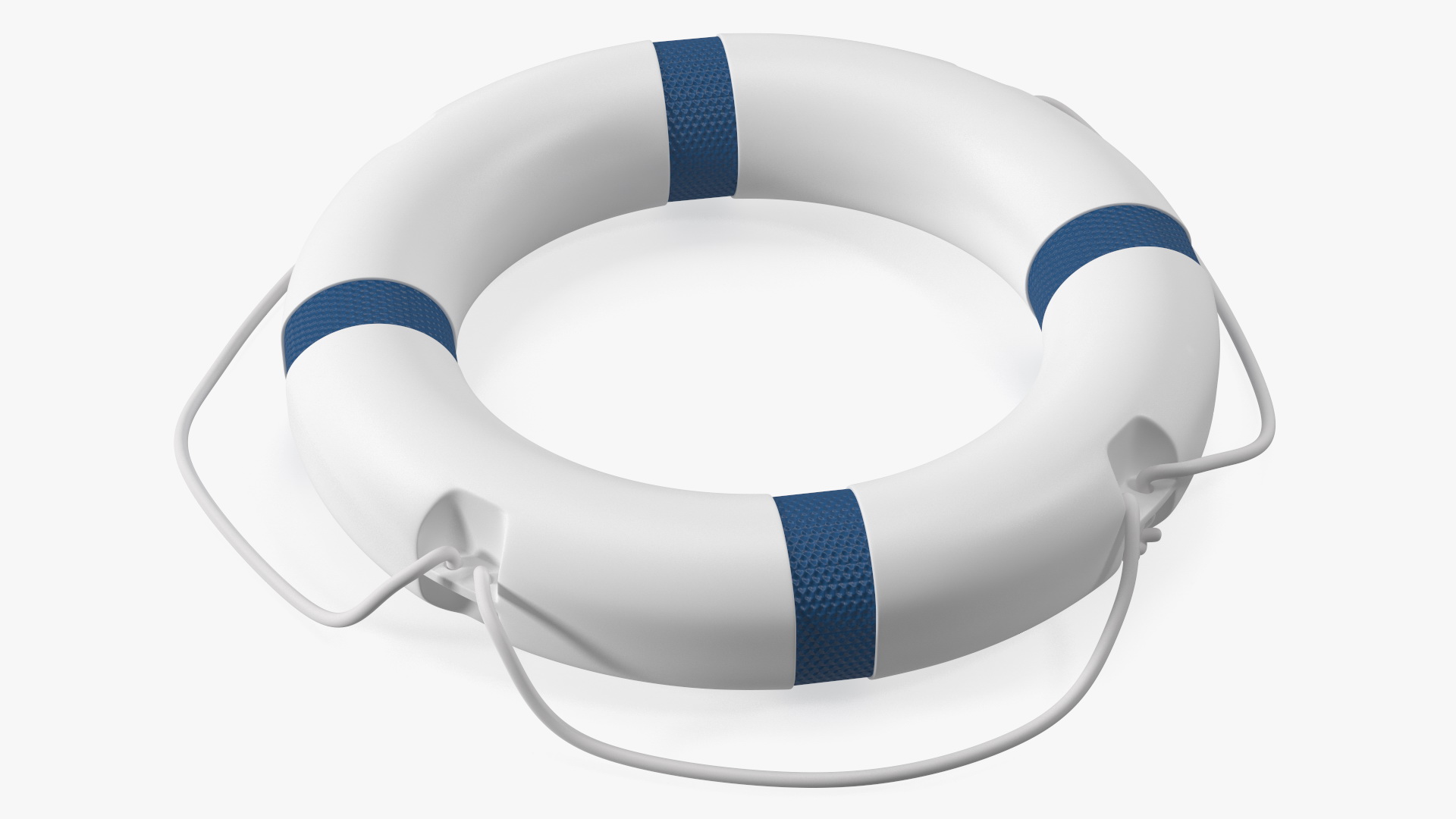 3D Lifebuoy Blue model