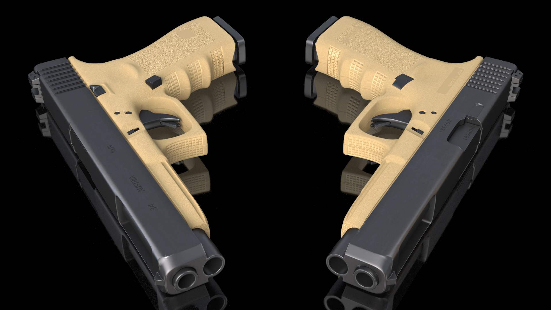 9mm Competition Pistol 3D