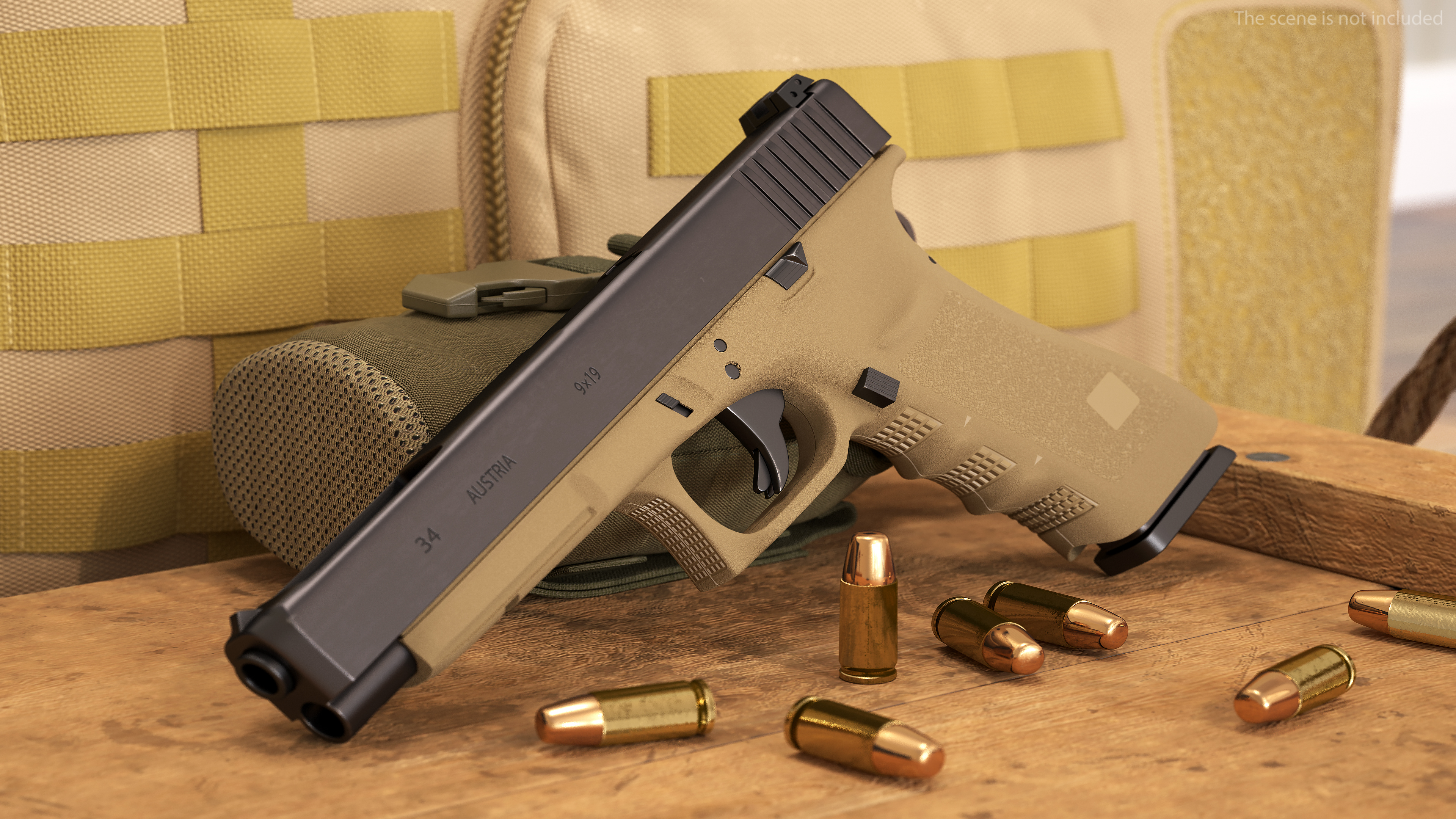 9mm Competition Pistol 3D