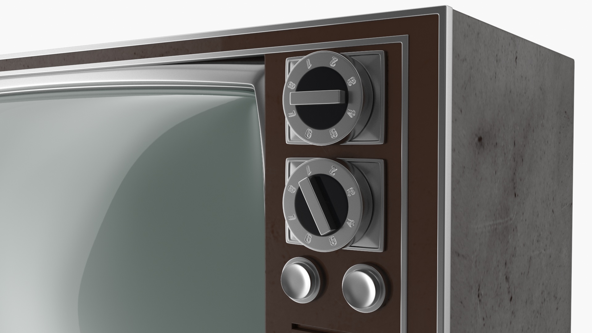 3D model Vintage TV