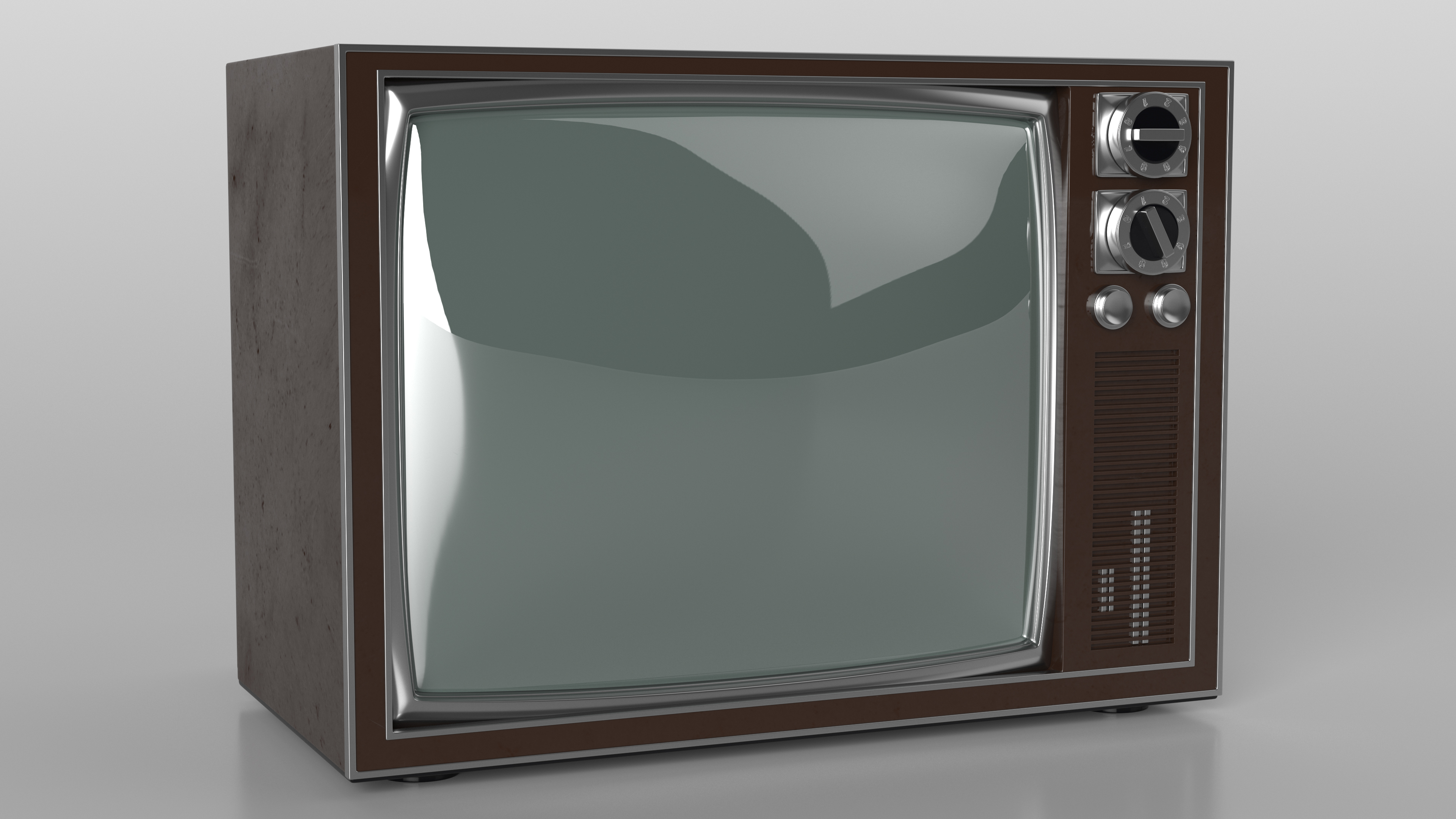 3D model Vintage TV