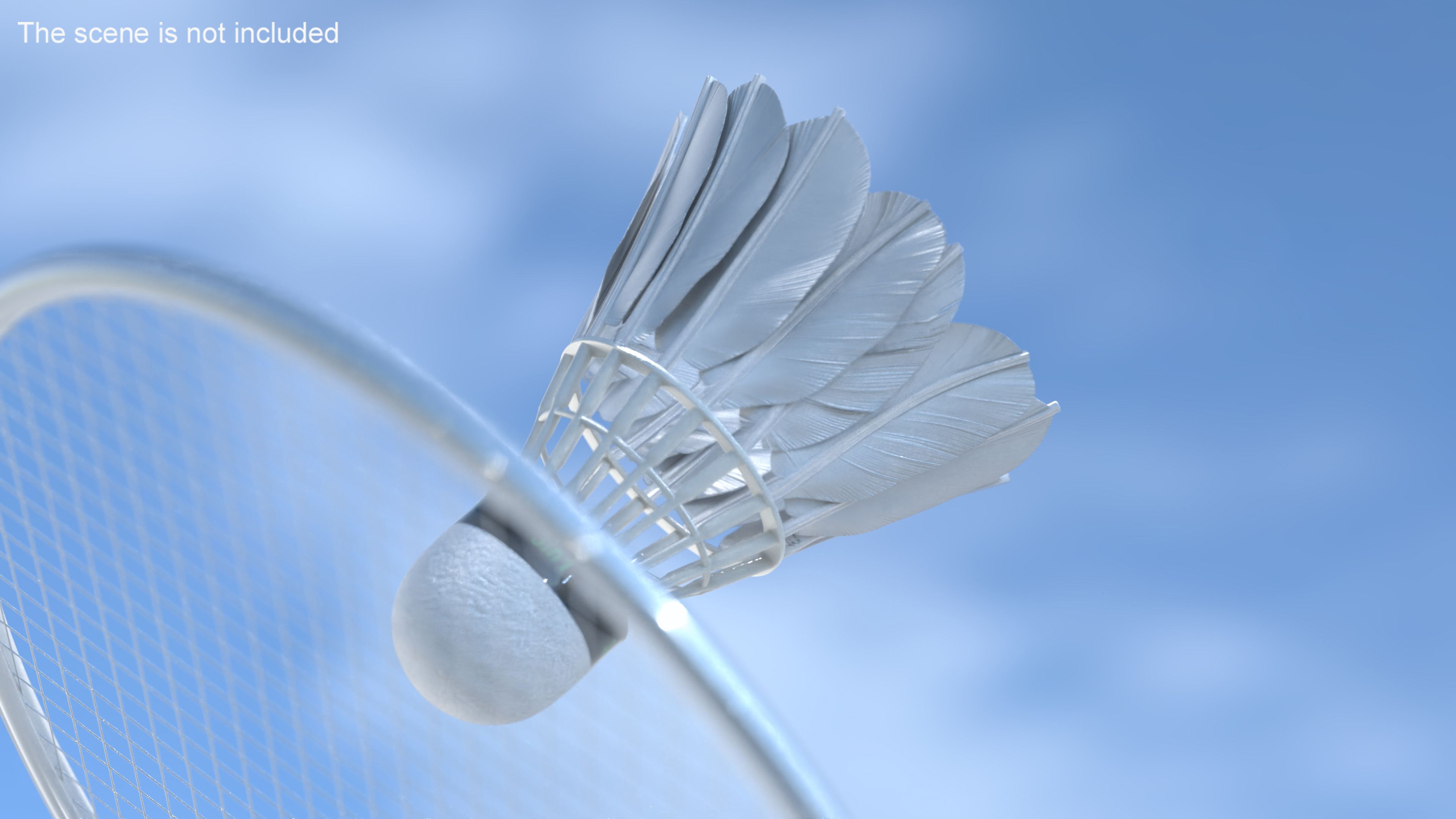 3D Badminton Feather Shuttlecock New model